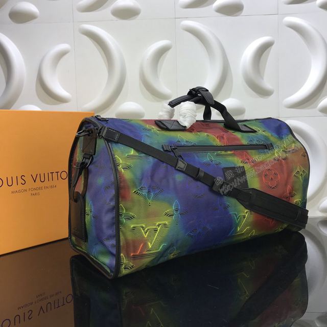 LV包 LV旅行包 M44939 KeepallBandoulière50旅行袋 LouisVuitton2054系列 LV新款旅行手提包  ydh3353